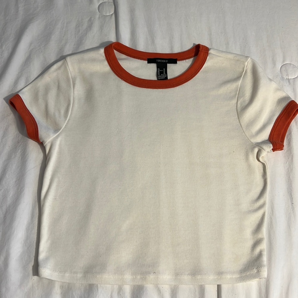 Cream colored top!